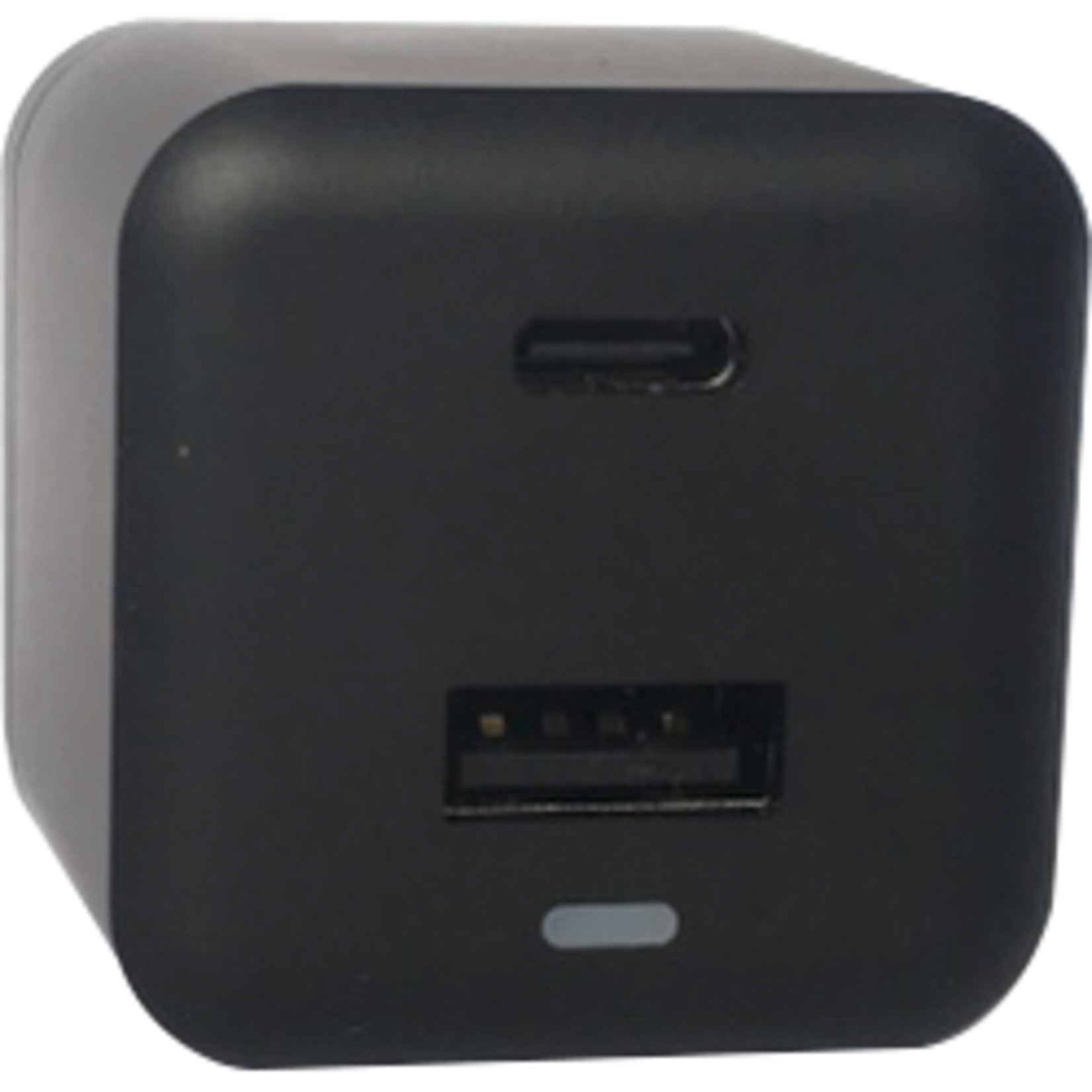 OnHand OnHand Dual Port USB Wall Outlet Black USB-A to USB-C