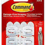 3M 3M Command Adhesive Designer Hook  Small 6Pk