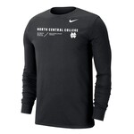 Nike Nike Dri-Fit Cotton Word Mark 22 Cotton Long Sleeve