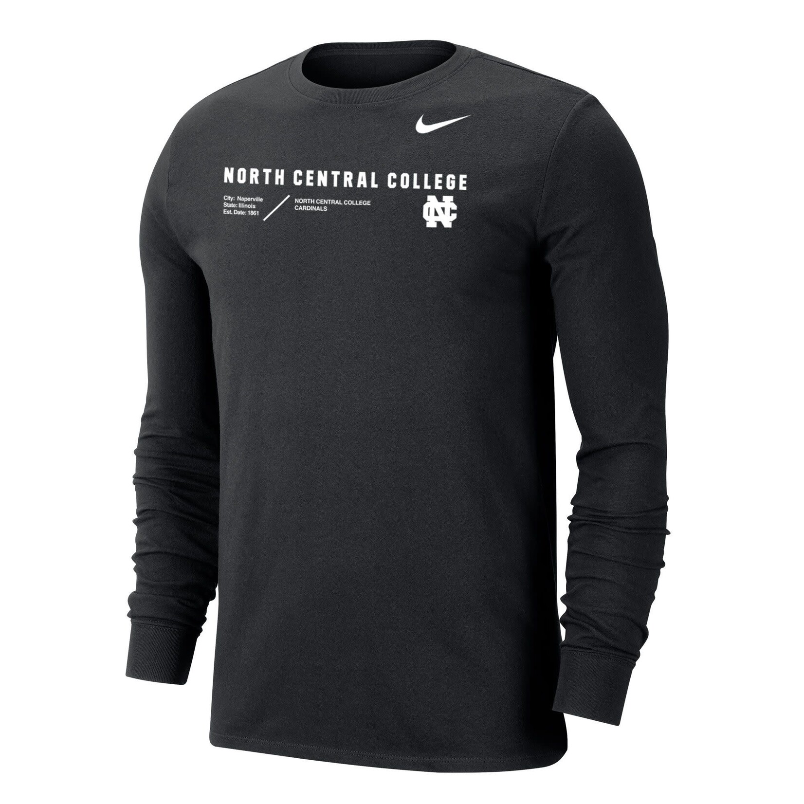 Nike Nike Dri-Fit Cotton Word Mark F22 Cotton Long Sleeve