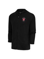 Antigua Legacy Full Zip Hood - Black by Antigua