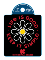 Life is Good Life is Good Keep it Simple sticker