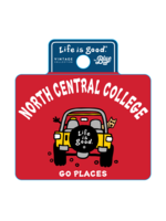 Life is Good Life is Good Jeep Go Places sticker