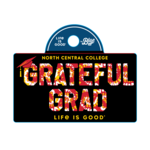 Life is Good Life is Good Grateful Grad sticker