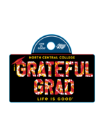 Life is Good Life is Good Grateful Grad sticker