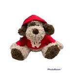 Mascot Factory Plush Patches Dog w/hoody