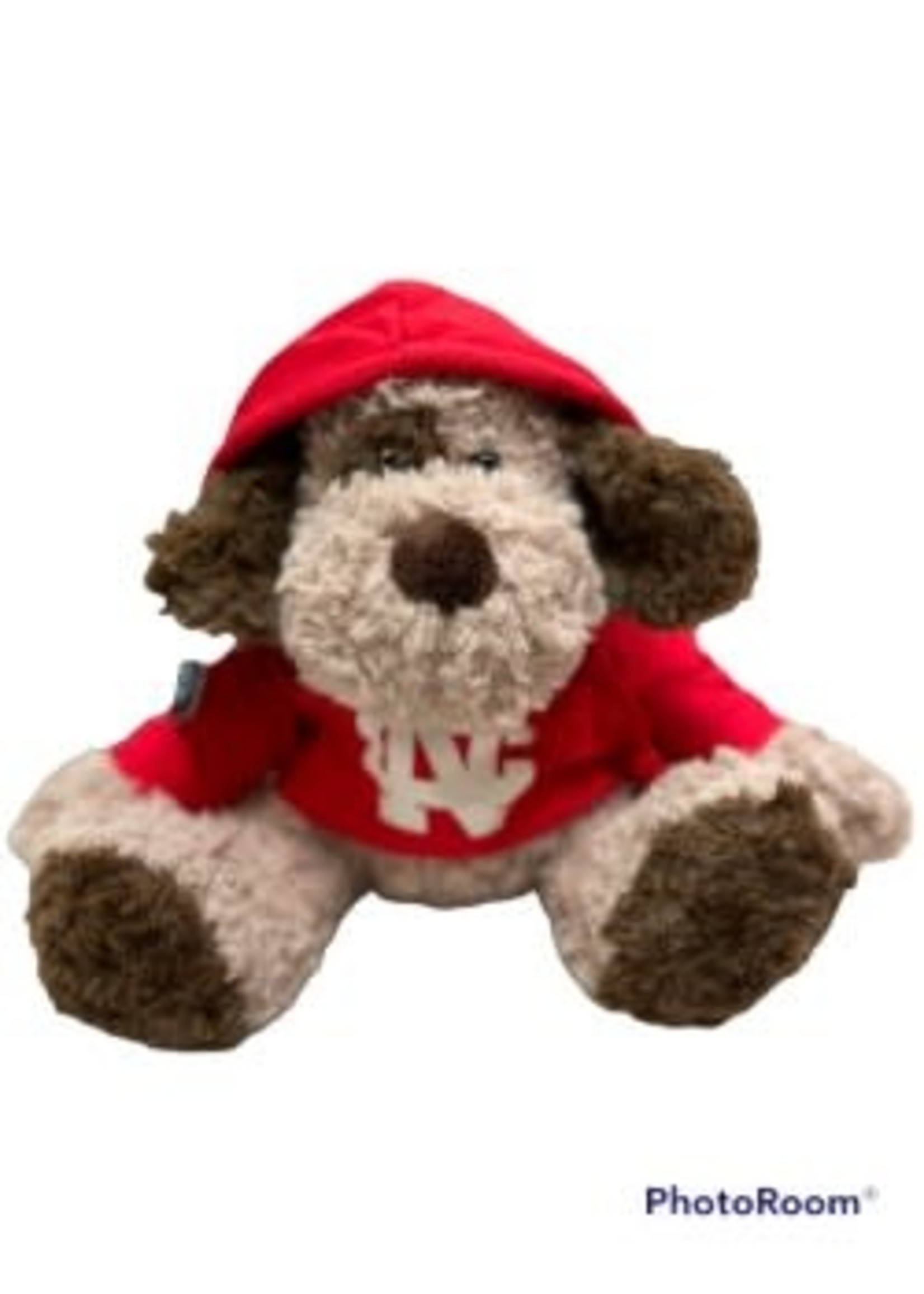 Mascot Factory Plush Patches Dog w/hoody