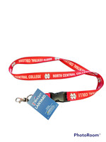 Wincraft North Central College Satin  1" lanyard w/  Detachable Buckle by Wincraft