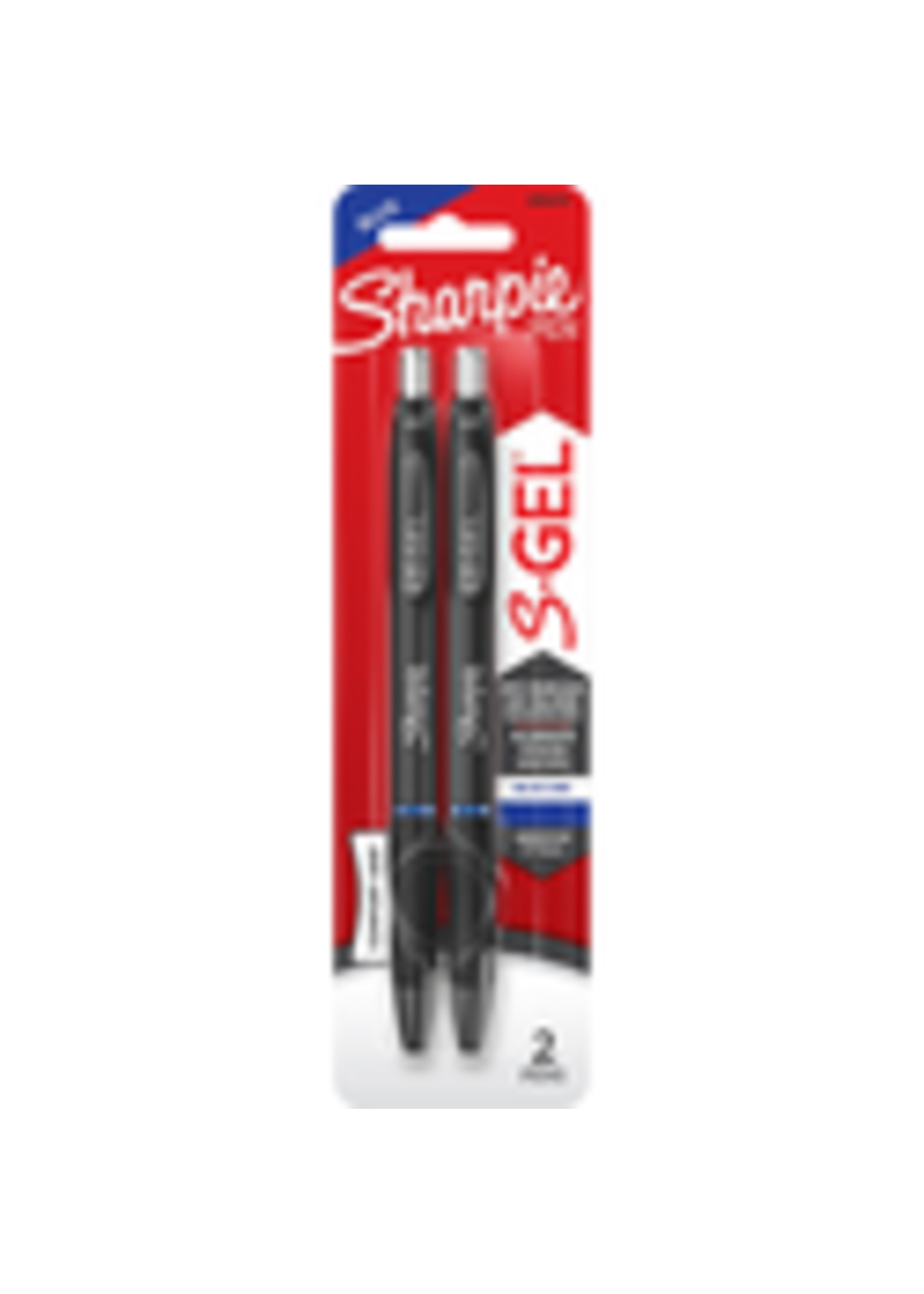 Sharpie Sharpie S-Gel Pen Blue .7mm 2Pk