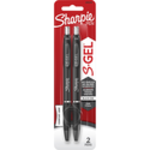 Sharpie Sharpie S-Gel Pen Black .5mm 2Pk