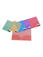 Filexec Filexec Poly Pocket Folder Asst 9.5x11.5in Bulk 2 Pocket/Neon sold separately