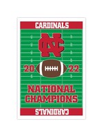 Neil Enterprises Neil Enterprises 2022 National Champions Poster w/football field