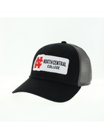 League / Legacy Legacy Lo Pro Trucker Cap  Black/Dark Grey