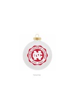 Neil Enterprises Traditional North Central College Ornament (Glass) White