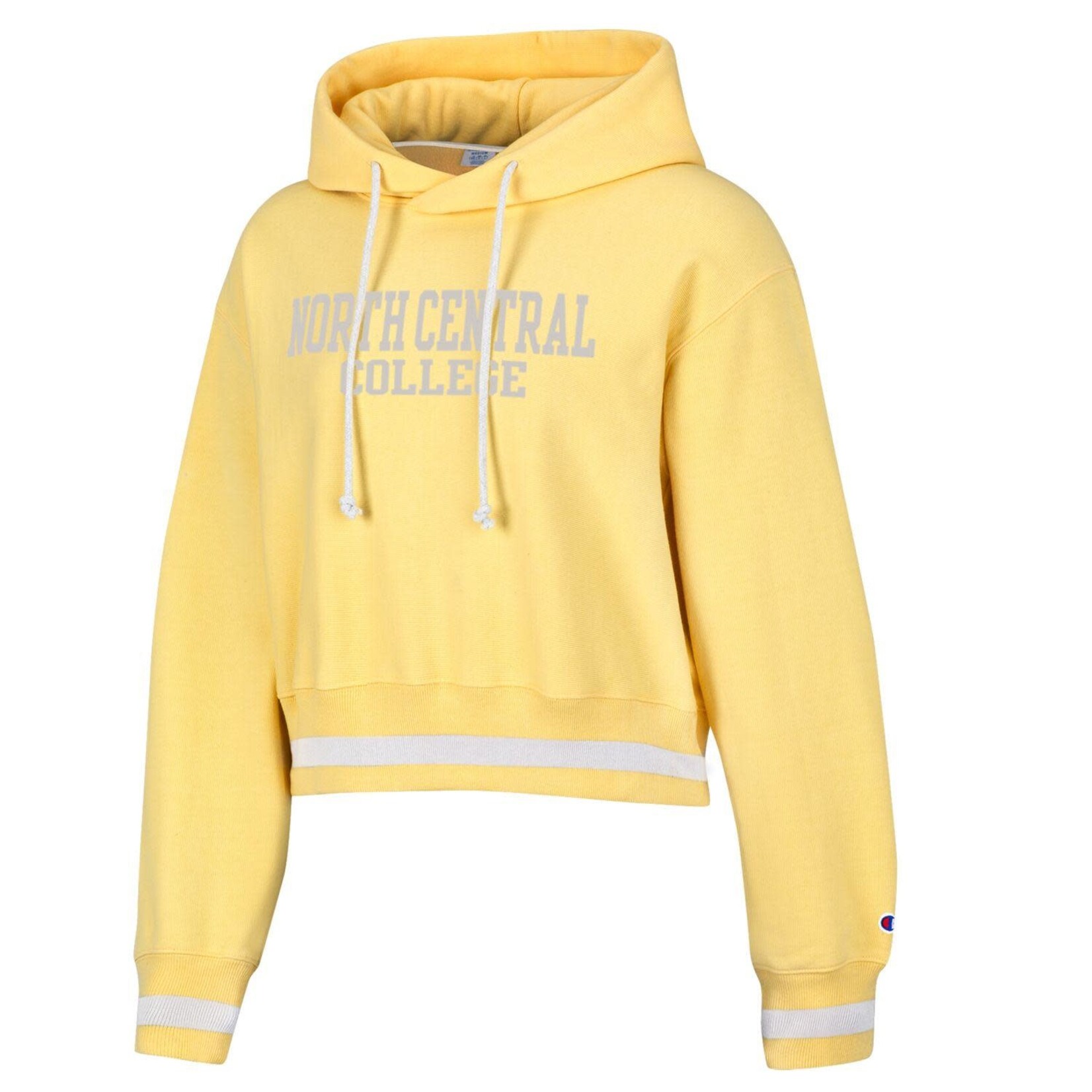 Champion SMU F22 Crop Hoodie butter yellow
