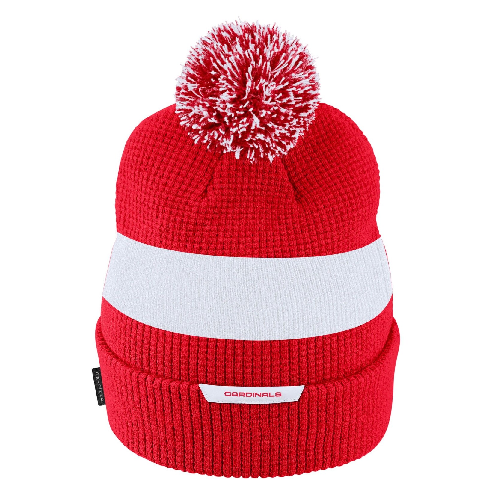 The Cardinals Beanie with Yarn Pom