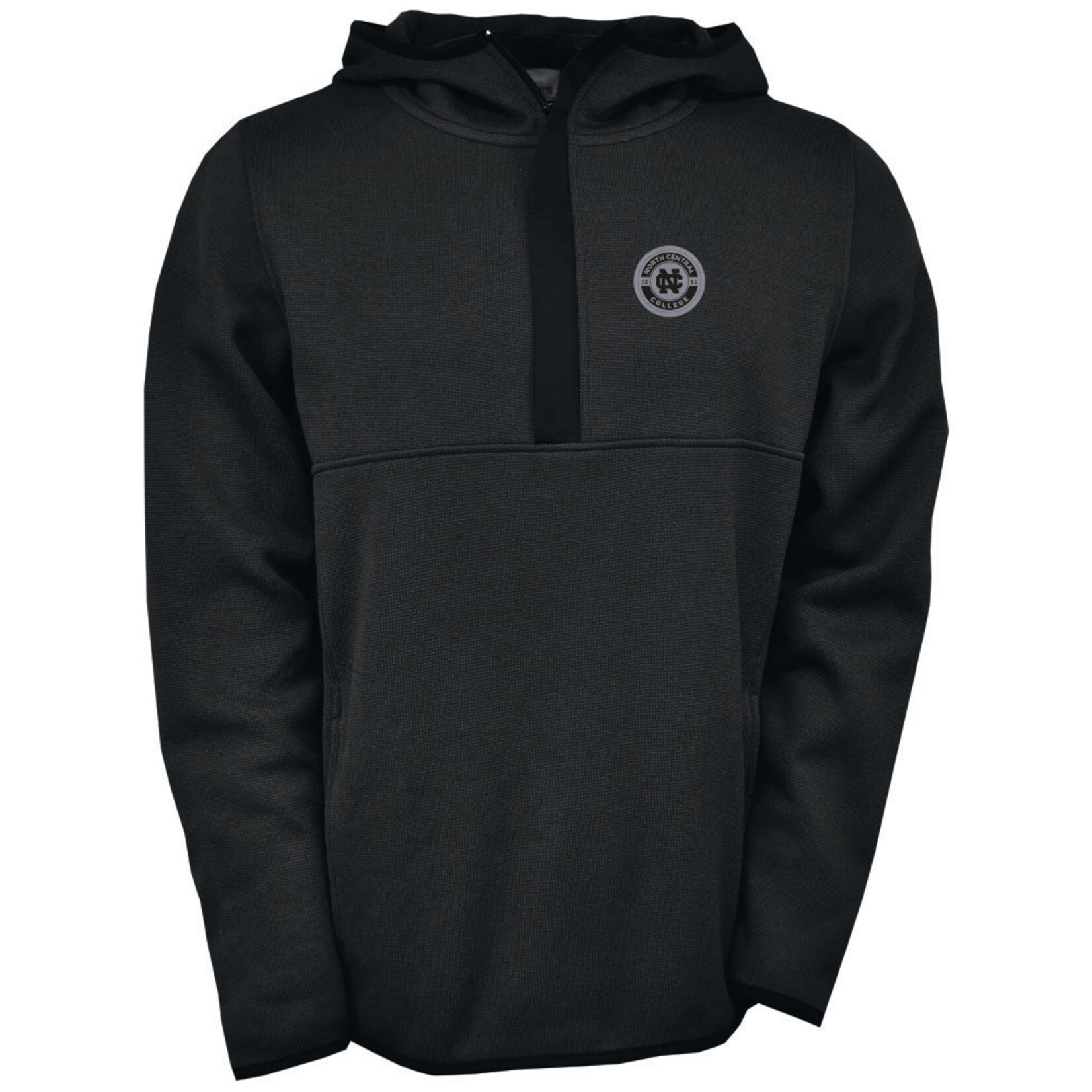 Artisans New Newton Black  1/2 Zip w/ hood