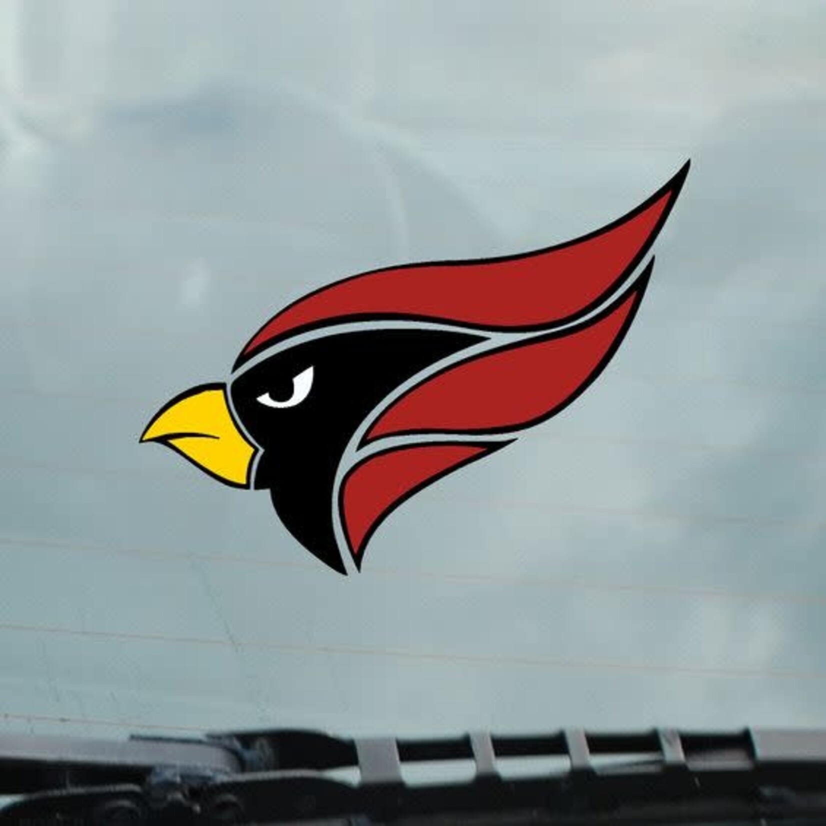 CDI Corporation North Central College Cardinal Removable Cling  Decal