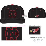 The Game Team style On the Field Cap Black  w/NC - GP502