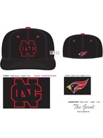 The Game Team style On the Field Cap Black  w/NC - GP502