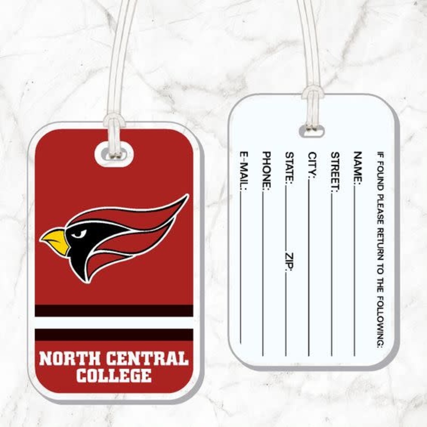 CDI Corporation North Central College Bag Tag