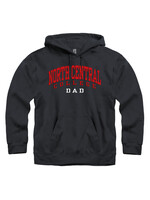 New Agenda New Agenda Dad Hoodie with embroidery - Black