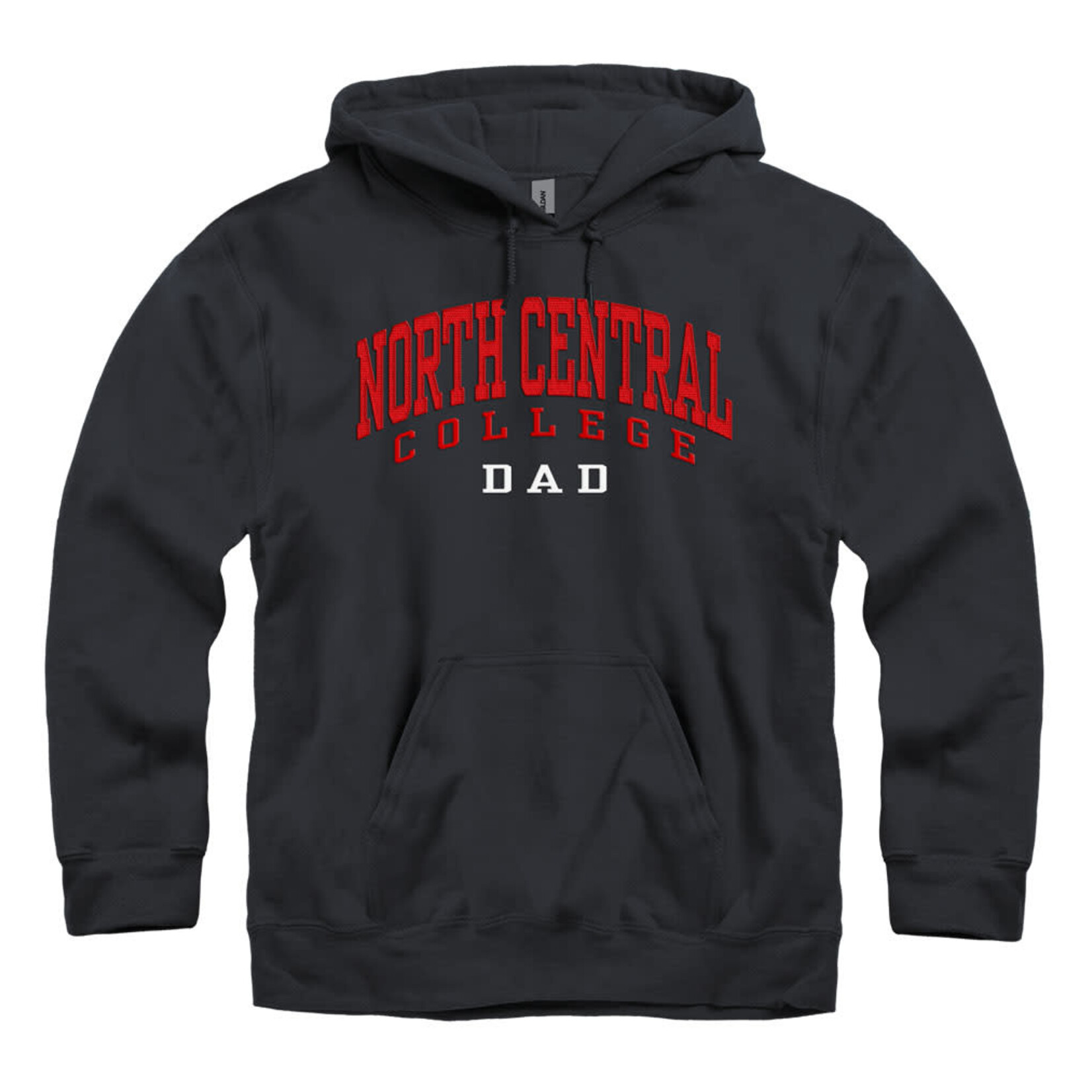 New Agenda New Agenda Dad Hoodie with embroidery - Black