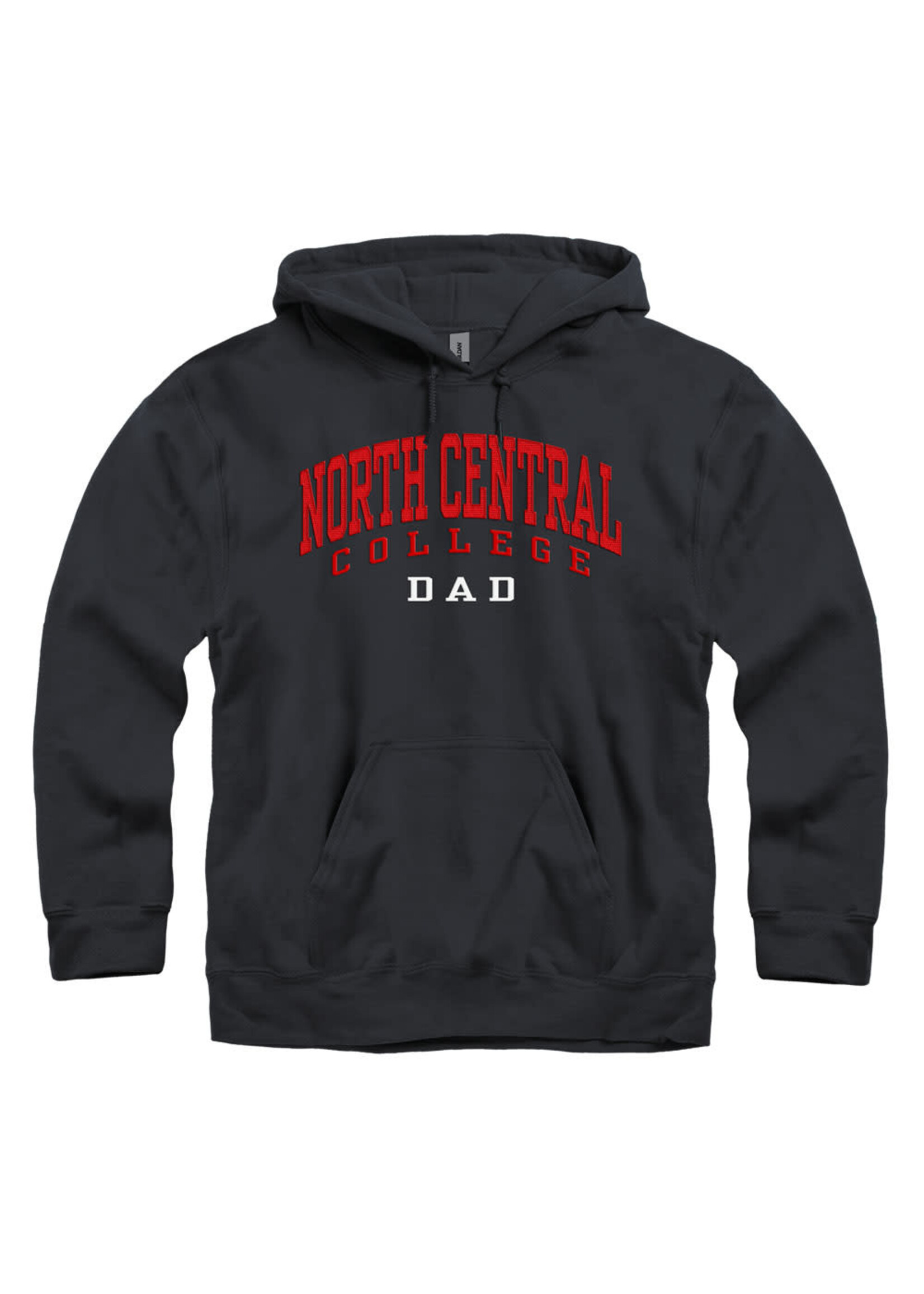 New Agenda New Agenda Dad Hoodie with embroidery - Black