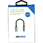 OnHand OnHand Audio Adapter USB-C to 3.5mm