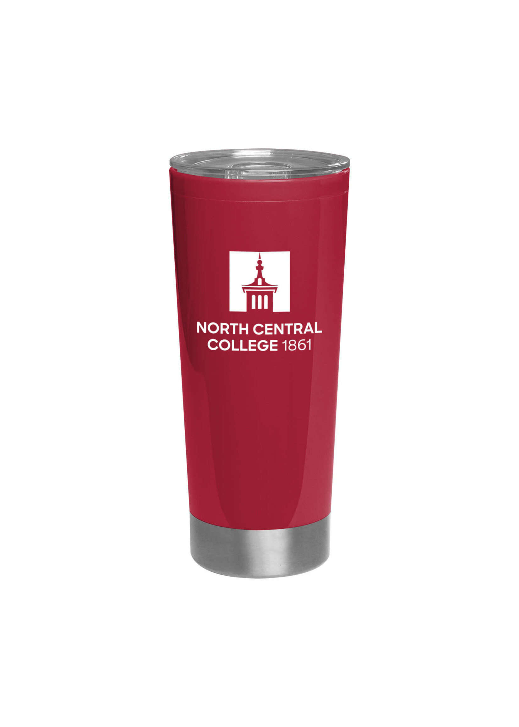 MCM Brands North Central College 20oz Iconic Tumbler w/ white