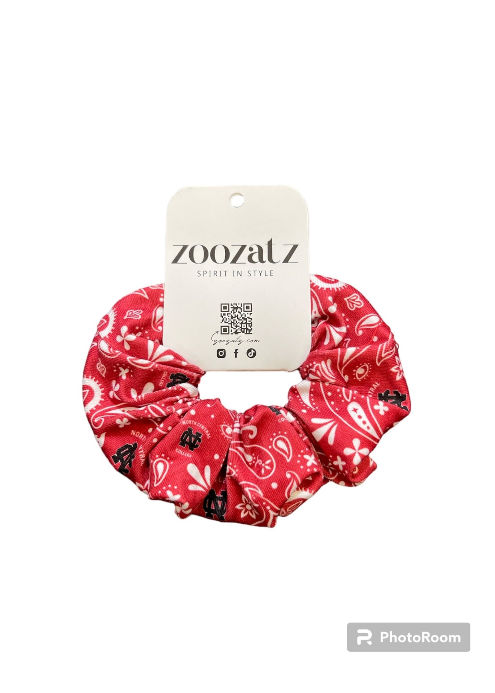 Zoozatz Hair Scrunchie w/ Paisleys