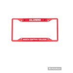 Wincraft Red Metal Alumni License Plate Frame