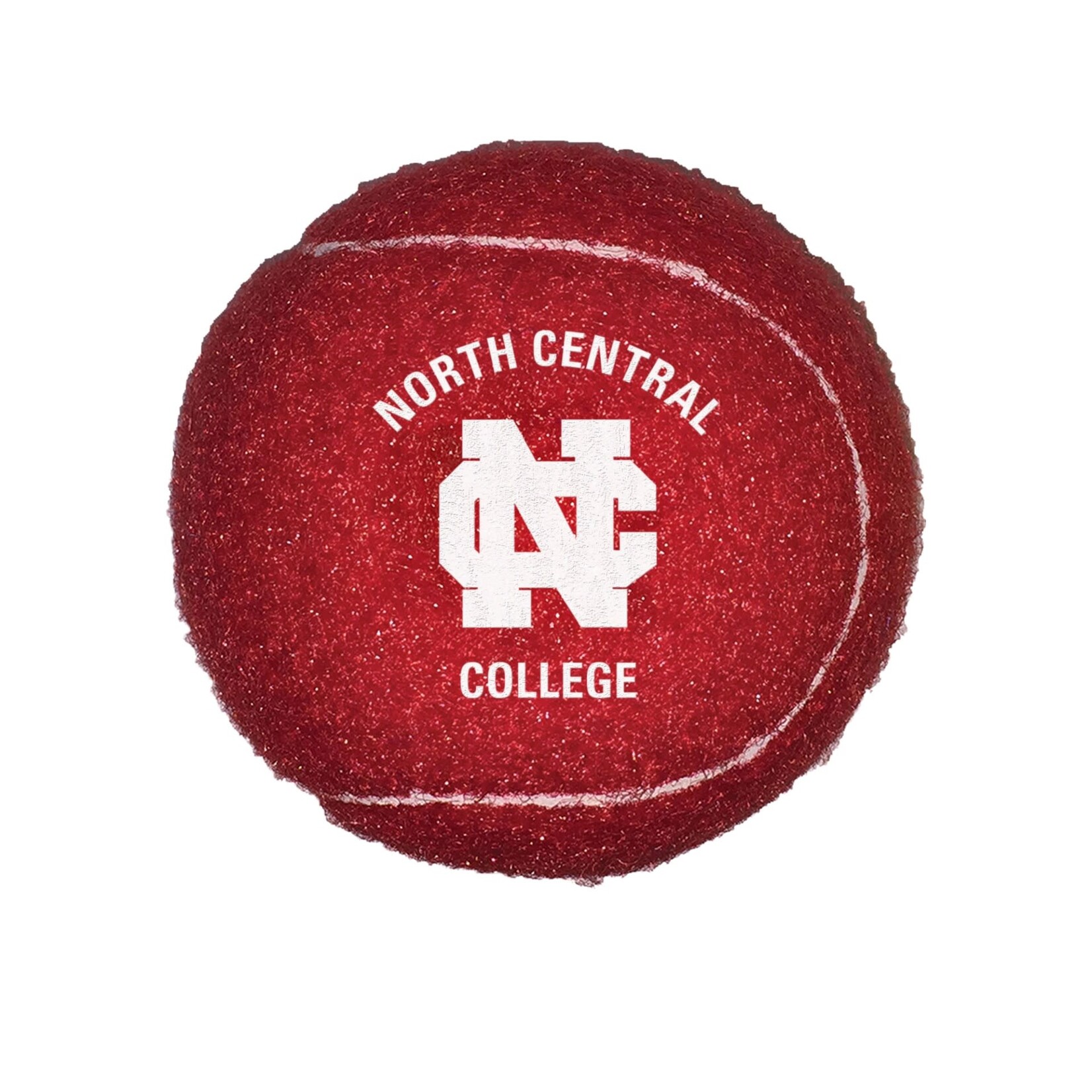 Spirit Products North Central College Pet Tennis Ball - Red