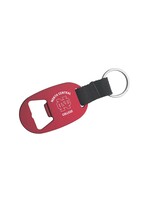 Jardine Associates North Central College red bottle opener key chain by Jardine