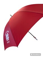 Storm Duds North Central College Red Large Fiberglass shaft handle sport Umbrella