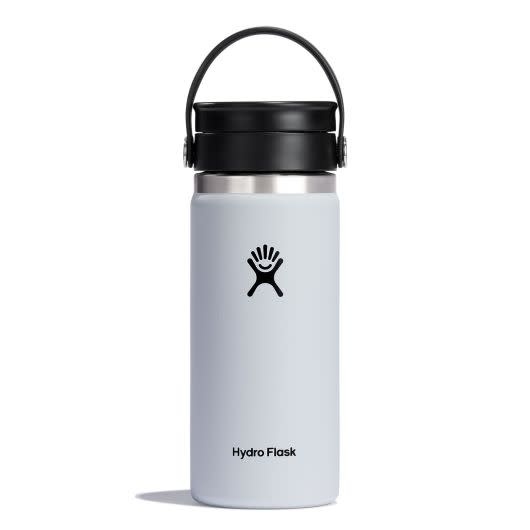 Hydro Flask 16 oz Wide Mouth Flex Sip Lid White - North Central