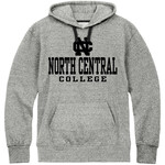 New Agenda North Central College Salt n Pepper Crucial  Pullover Fleece Hood