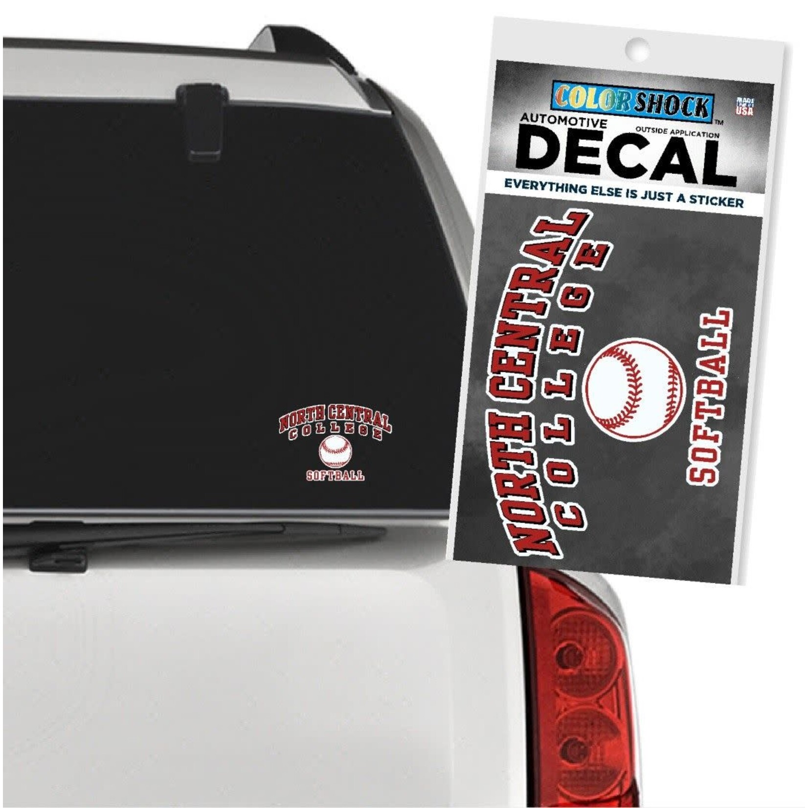 CDI Corporation Decal by Colorshock with Team Names  Softball