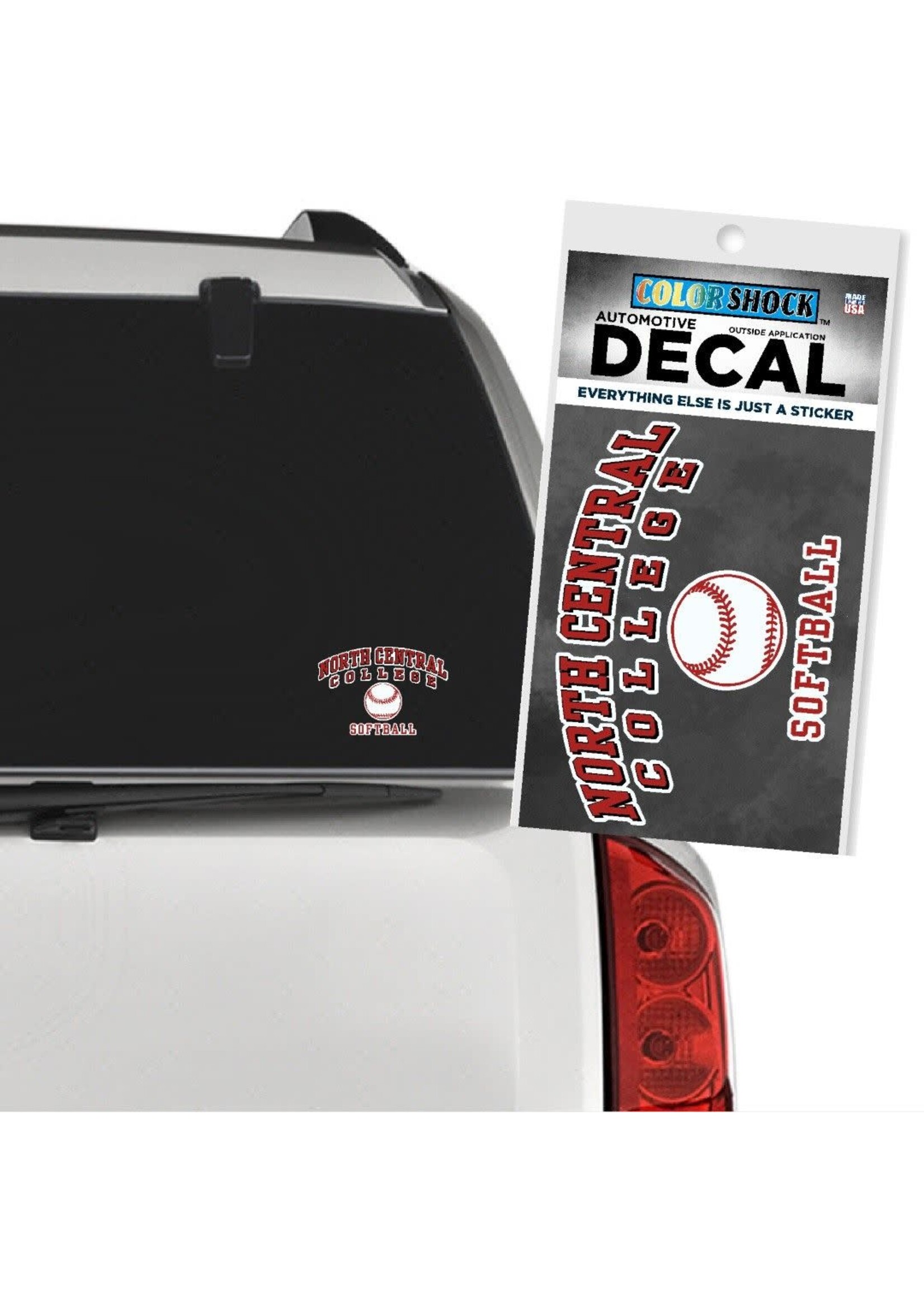 CDI Corporation Decal by Colorshock with Team Names  Softball