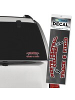 CDI Corporation Decal by Colorshock with Team Names  Track & Field