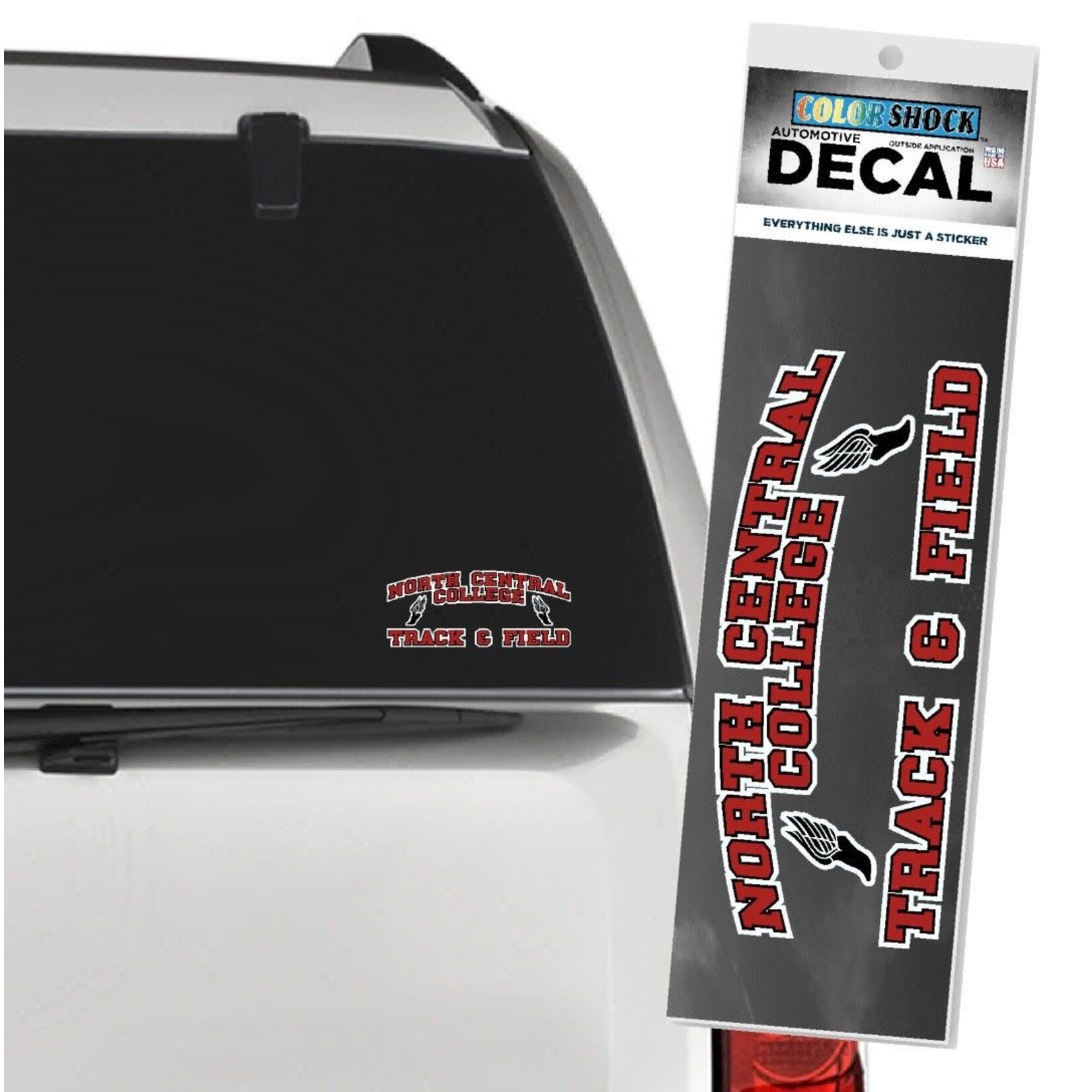 CDI Corporation Decal by Colorshock with Team Names  Track & Field