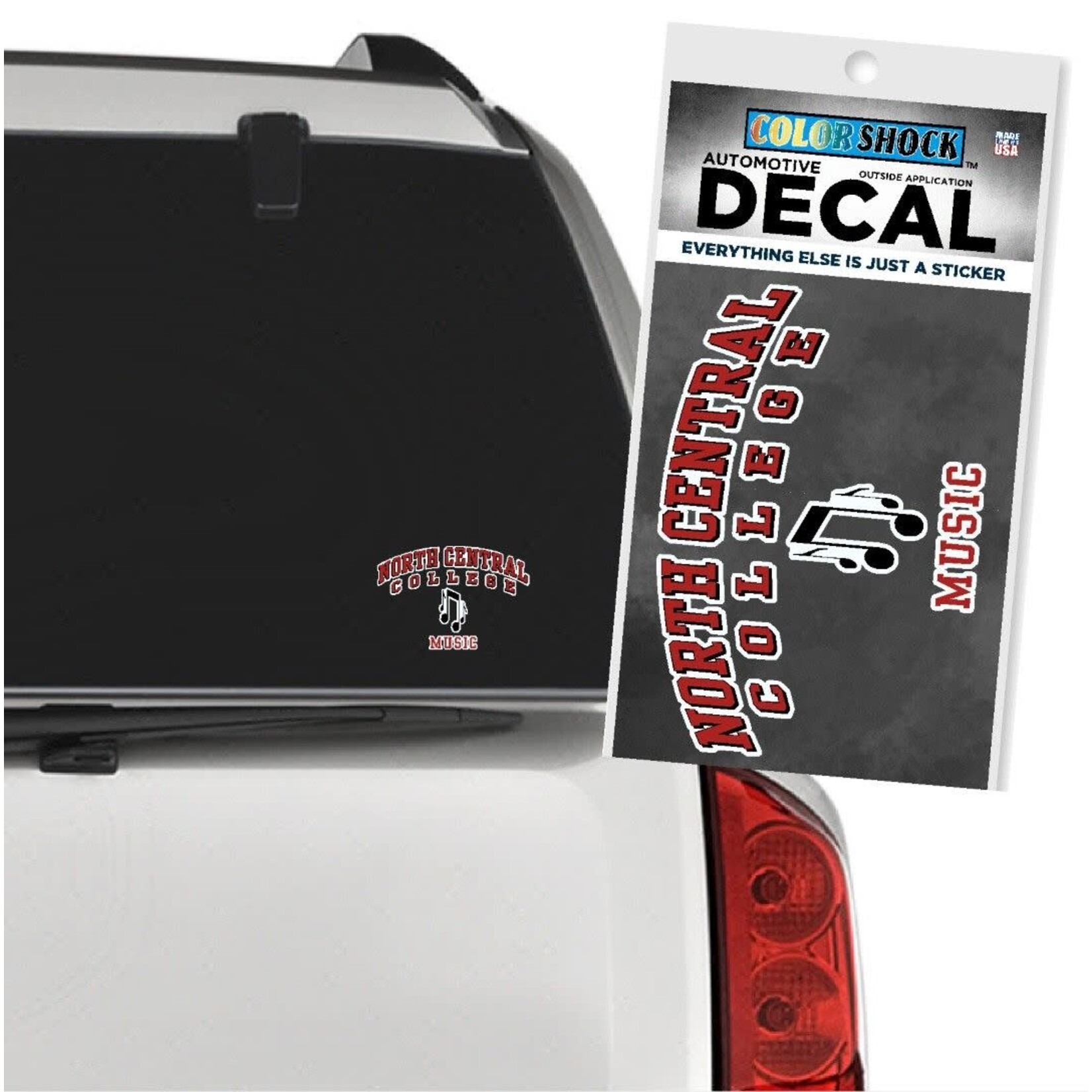 CDI Corporation Decal by Colorshock with Team Names  Music