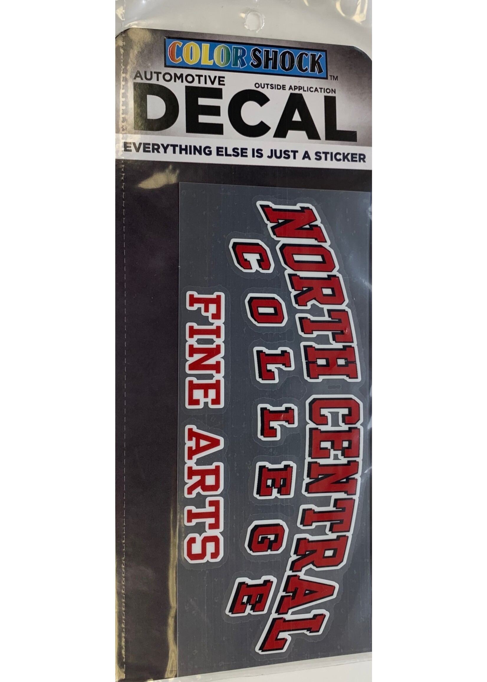 CDI Corporation Decal by Colorshock with Team Names  Fine Arts