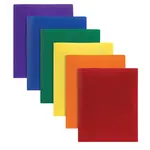 Oxford Oxford Poly Two Pocket Folders Assorted Translucent Colors sold individually