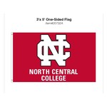 Wincraft 3'x5' Red Team Flag - North Central College