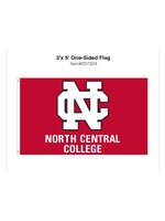 Wincraft 3'x5' Red Team Flag - North Central College