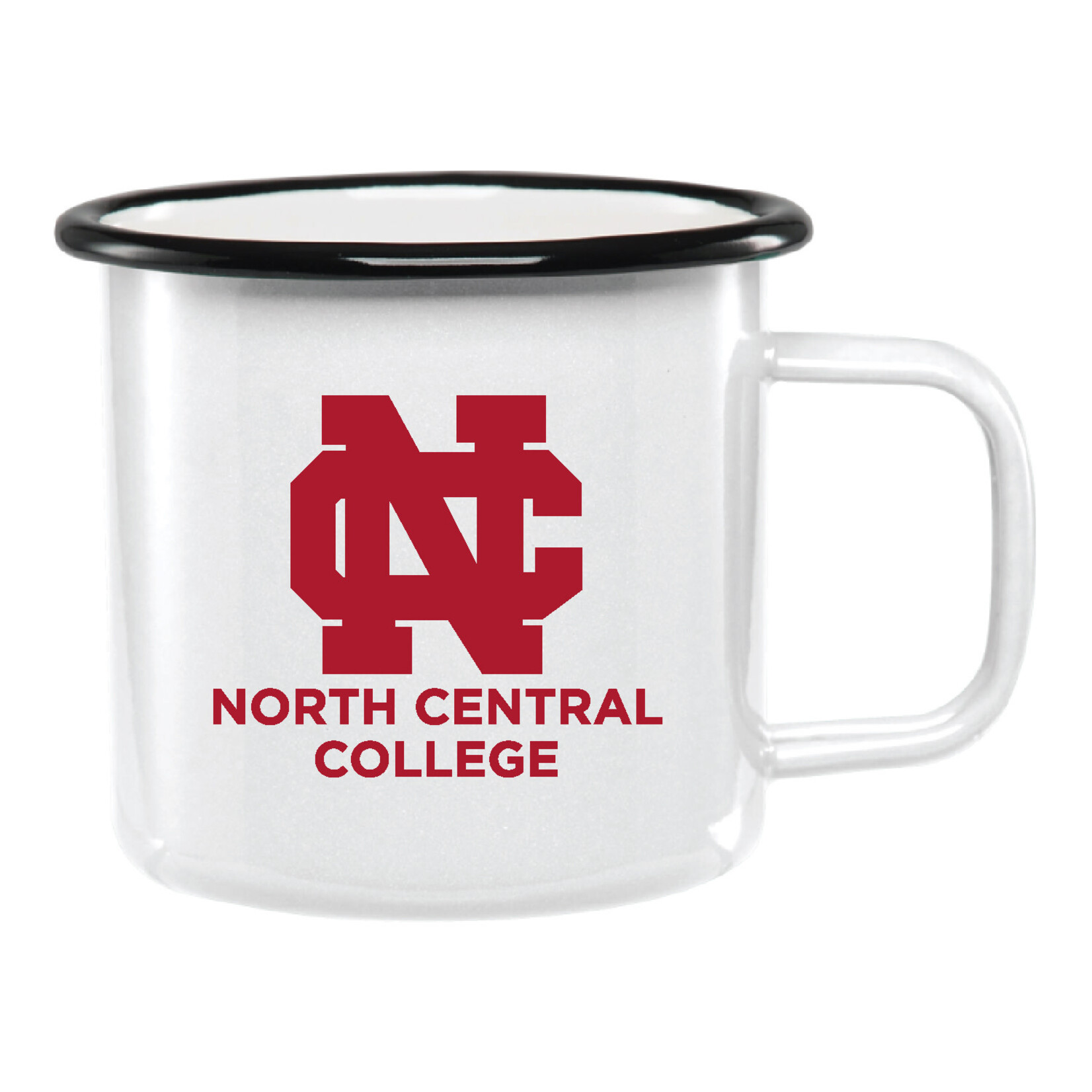 Nordic NCC 16 oz White Enamel Camper Mug