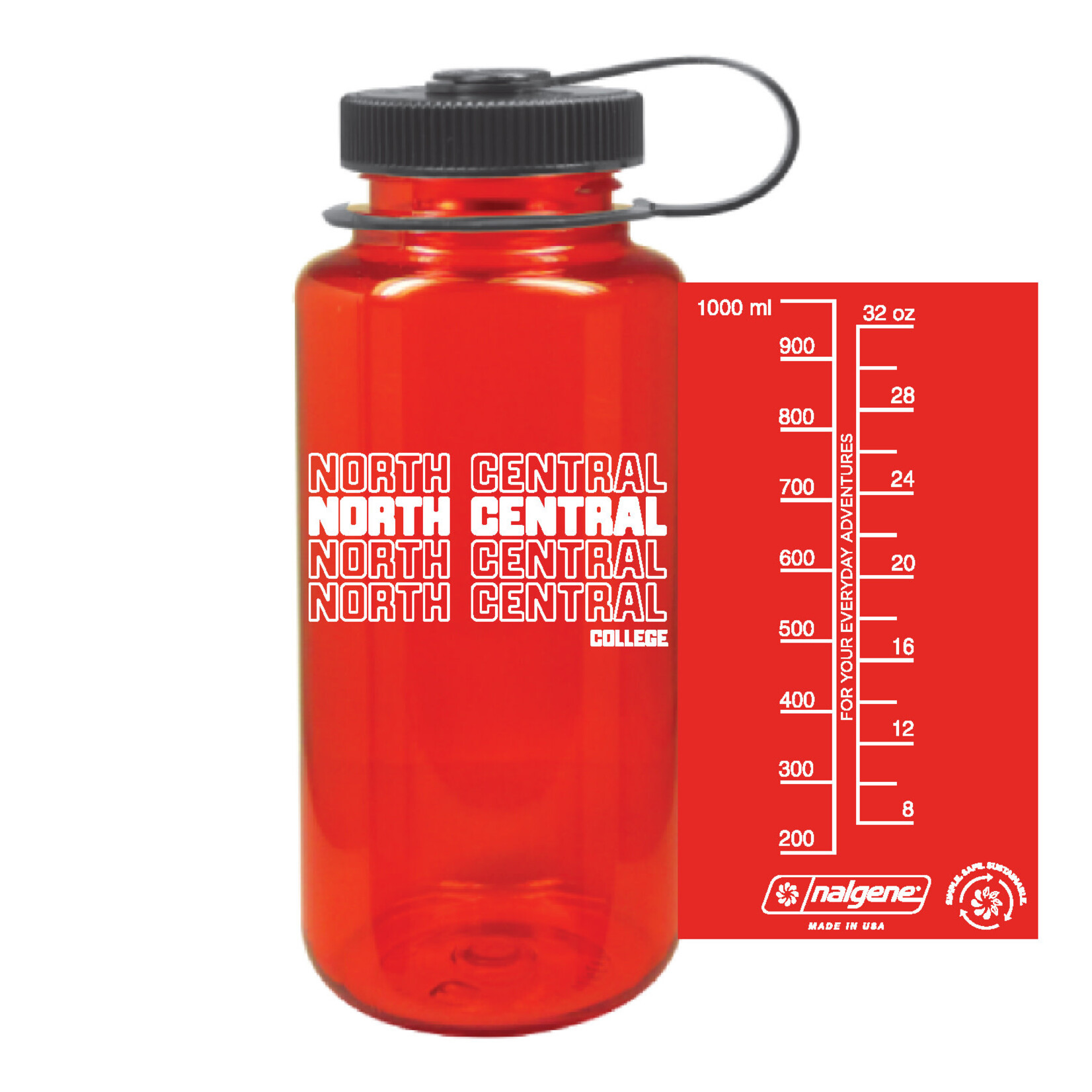 Nordic New North Central College Nalgene 32 oz. Wide Mouth Bottle