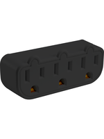 OnHand OnHand Triple Tap Outlet Black 3 Outlets BP