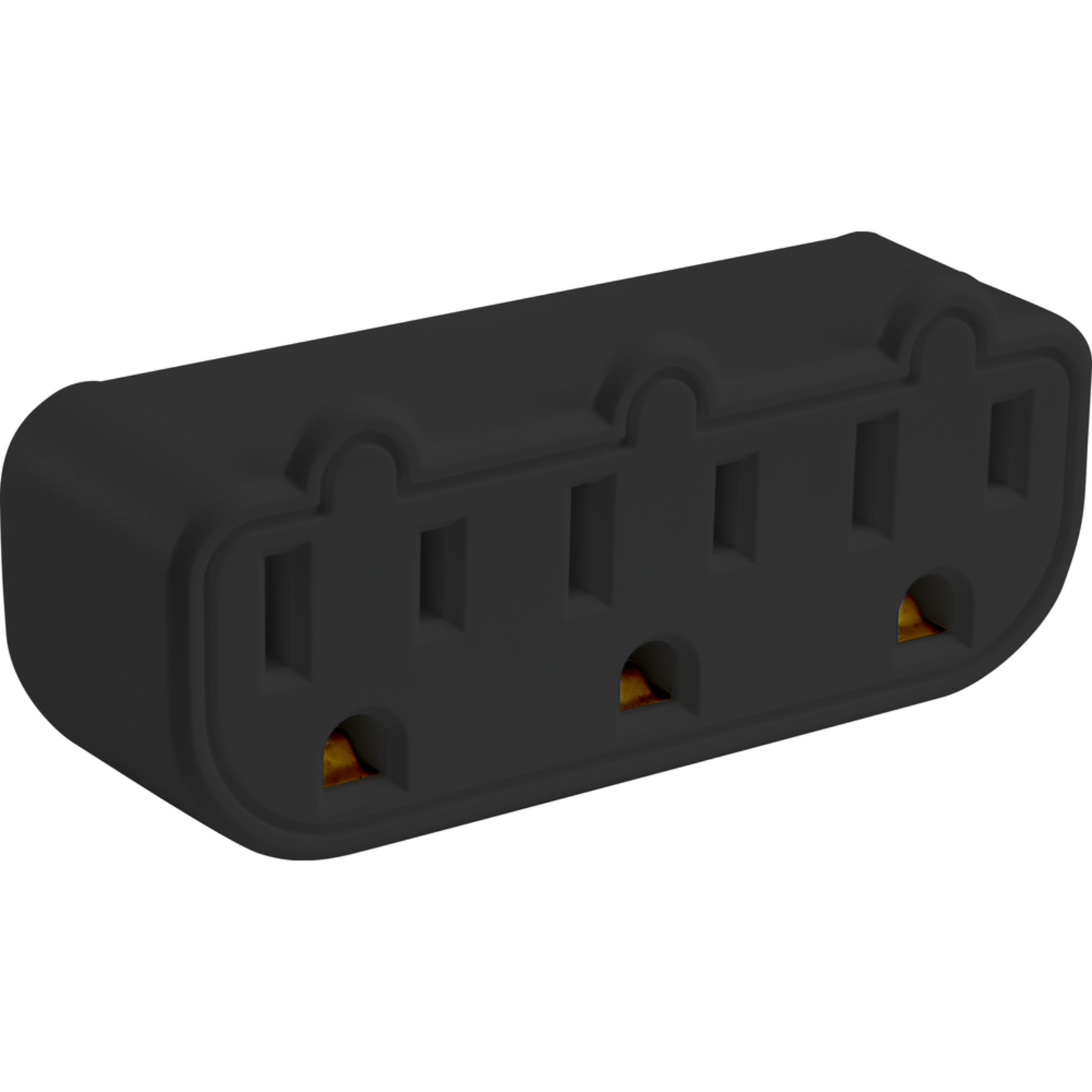 OnHand OnHand Triple Tap Outlet Black 3 Outlets BP